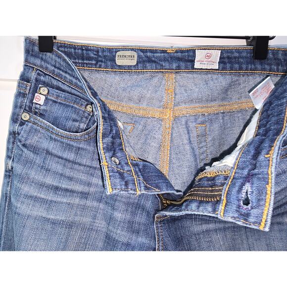 AG Adriano Goldschmied Premiere Slim Straight Jeans – Size 25R, Made in USA - Picture 9 of 10